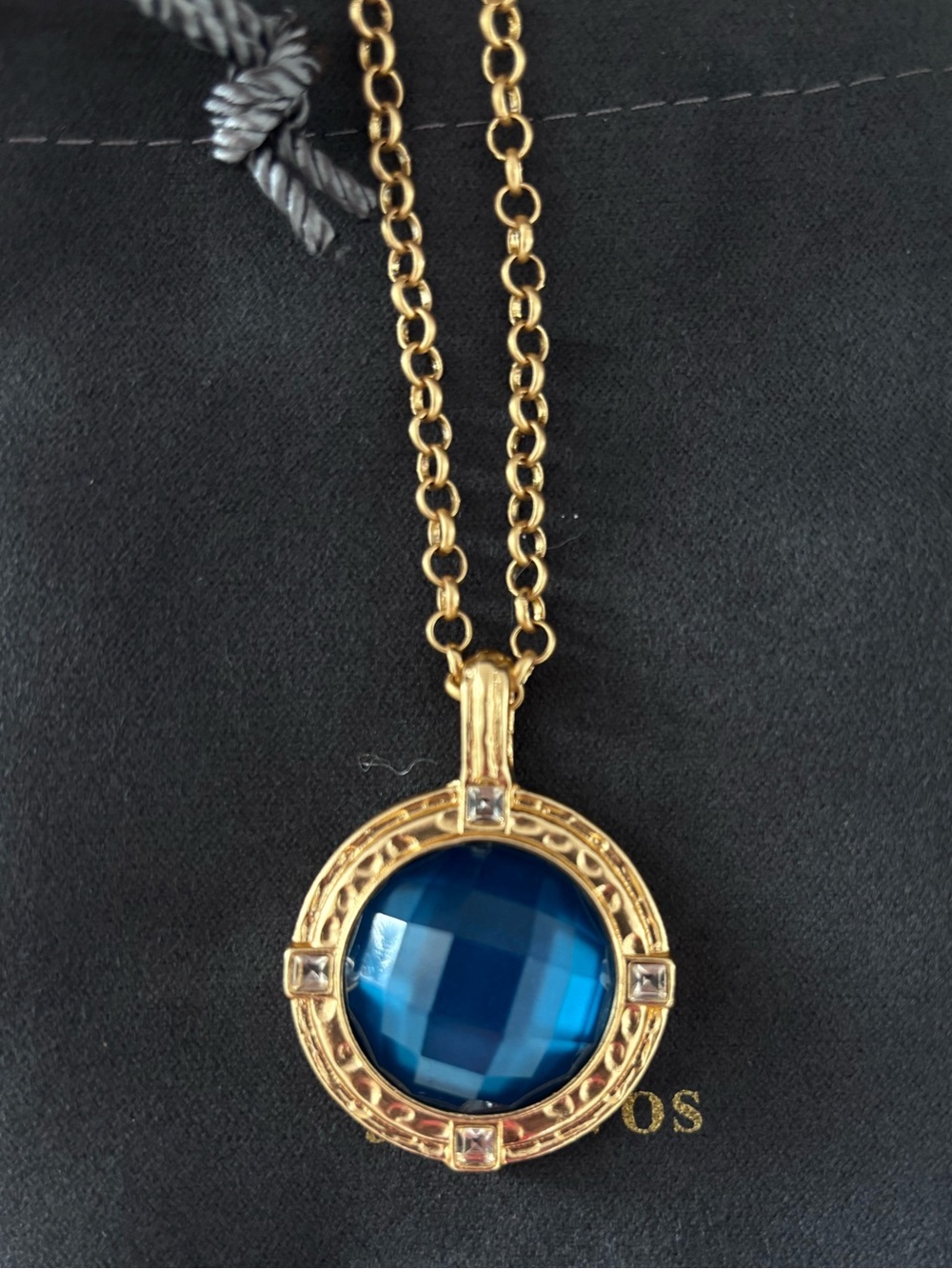 NWOT julie Vos Gemstone Statement Necklace